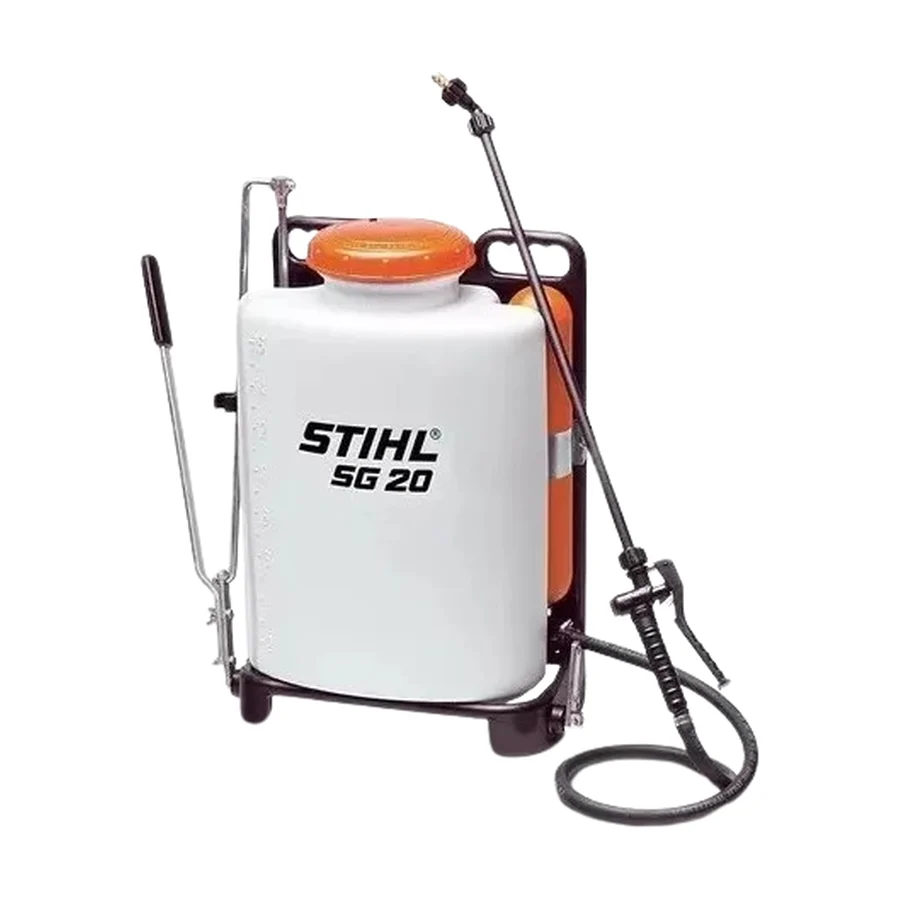Pulverizador costal manual Stihl de 18 litros para locação em Manaus